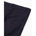 thumbnail image 5 of IZOD Women's Juniors Uniform Bermuda Shorts, Skinny Style with Hook & Eye Closure, Stretch Twill Fabric 3 Navy, 5 of 8