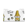 thumbnail image 2 of Goofa Gnome Sweet Honey Pattern Triangle Square Tissue Box Cover, Modern PVC Leathe Facial Paper Holder,Decorative Holder/Organizer for Bathroom Vanity Countertop, 2 of 9
