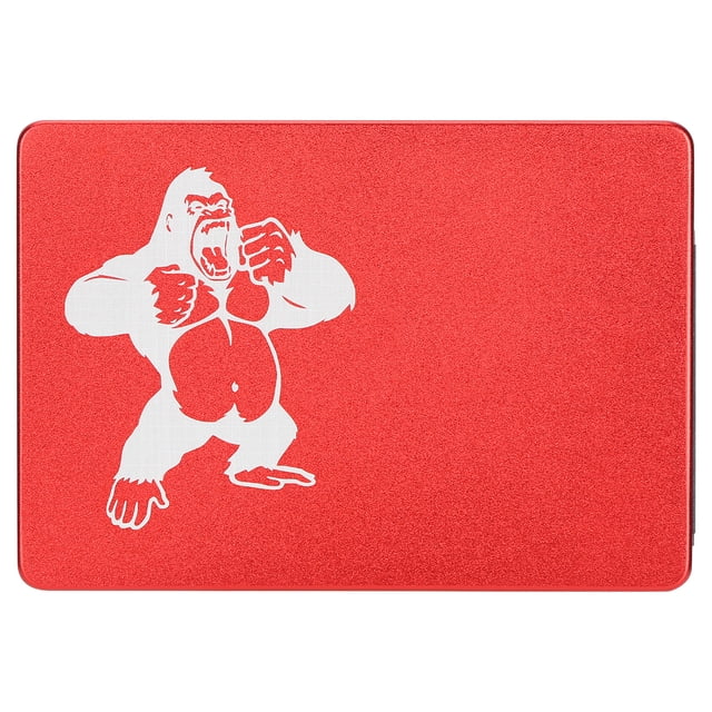 Disco duro SSD Hsthe Sea de 2,5 pulgadas con reconocimiento automático y corrección inteligente de errores, de metal rojo, para almacenar datos (16 GB)