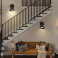 thumbnail image 3 of SHILIU-Industrial Mini Track Lighting Ceiling Light, Black Spot Lights Indoor with Multi-Directional Adjustable Light Head, Ceiling Mount Spotlight for Bedroom Living Room Hallway Kitchen(2 Pack), 3 of 4