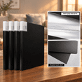 Art Portfolio 4-Pack Presentation Books with Plastic Sleeves, 11