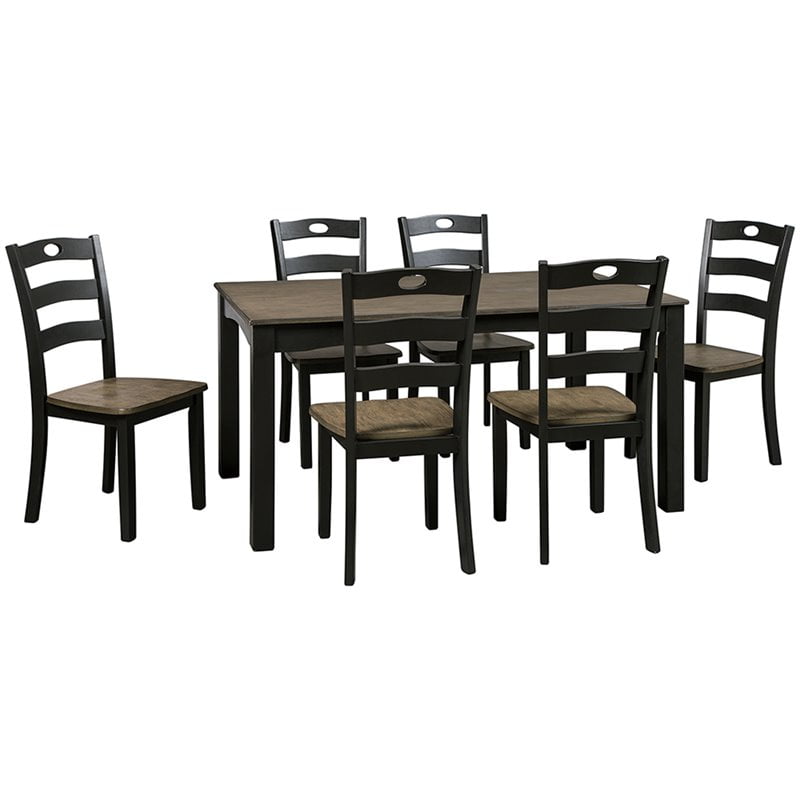 Ashley Furniture Froshburg 7 Piece Dining Set In Gray And Brown Com - Ashley Dining Room Sets 7 Piece Ashley Furniture Froshburg 7 Piece Dining Set In Gray And Brown Com - Ashley Dining Room Sets 7 Piece