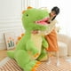 thumbnail image 5 of Muñeco de peluche de dinosaurio gigante de 50 cm, muñeco de Tyrannosaurus Rex, regalo de cumpleaños para niños, muñeco de peluche triangular de dibujos animados, regalo, 5 of 5