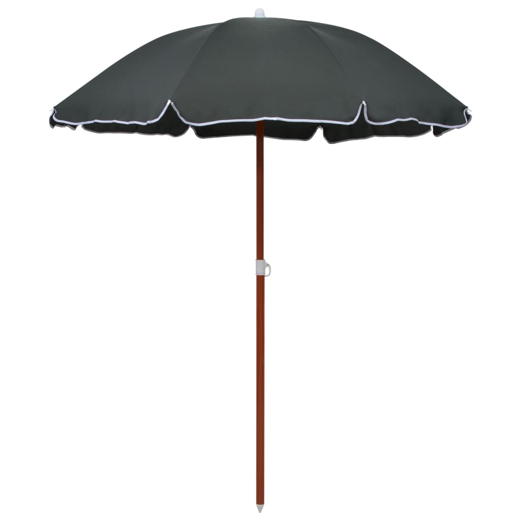 vidaXL Outdoor Umbrella Parasol with Crank Patio Sunshade Sun Shelter Steel - image 2 of 6