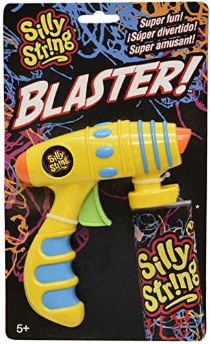 Silly String Glow Blaster with Flip Up Light 