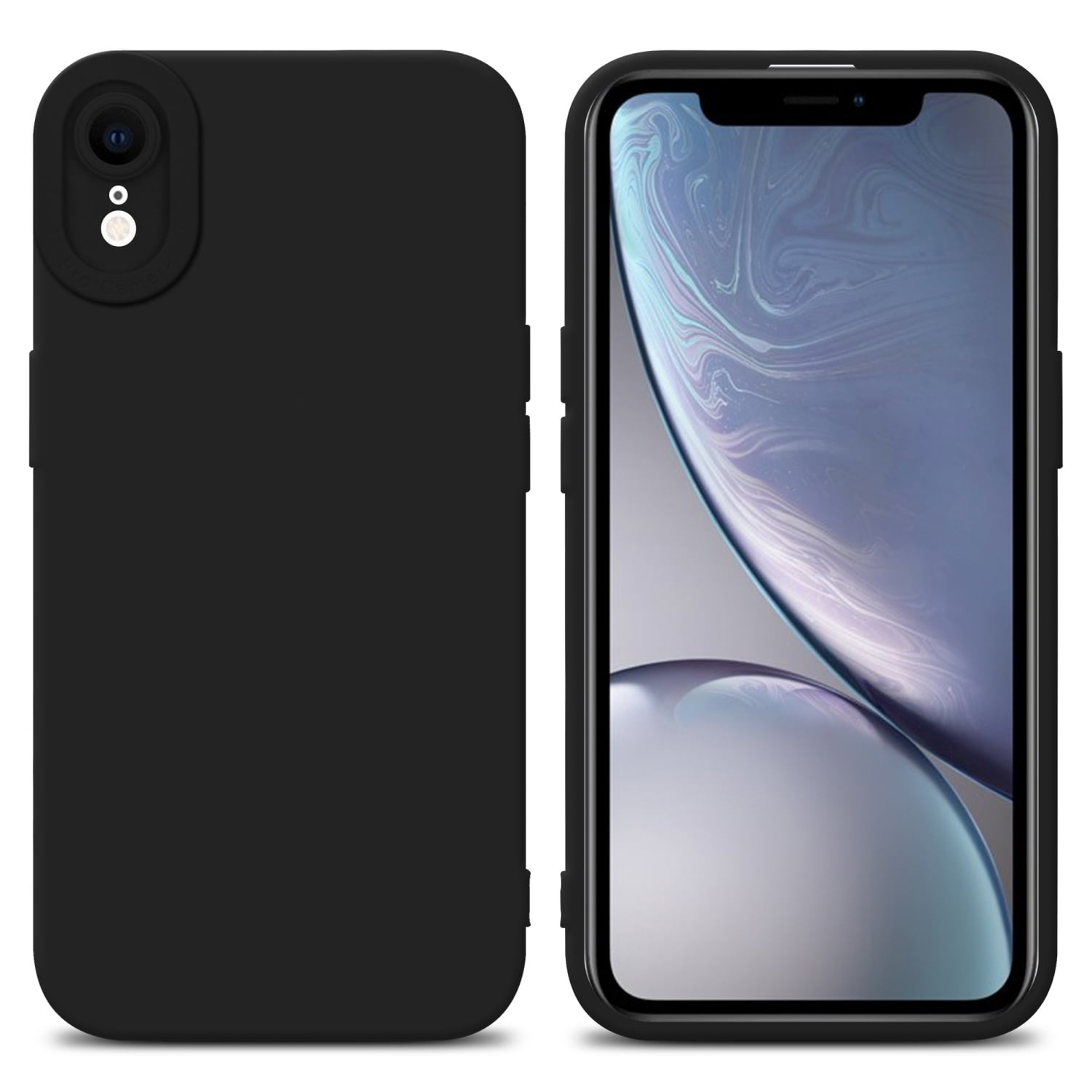Cadorabo Étui pour Apple iPhone XR Housse de Protection en silicone TPU flexible