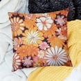 thumbnail image 2 of Creowell  Colorful Groovy Flowers Cushion&nbsp;Covers  Hippie Retro Aesthetic Floral Throw&nbsp;Pillow&nbsp;Covers for Girls Teen Women Trippy Vintage Hippy Botanical Cushion Cases Abstract Funky, 2 of 5
