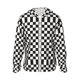 thumbnail image 1 of Fotbe Black and White Checkerboard Chaqueta con Protección Solar UPF 50+ para Hombre y Mujer, Camisa con Capucha y Bolsillos-3X-Large, 1 of 7