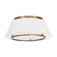 thumbnail image 2 of WAC Lighting Hailey 16" LED 3000K Contemporary Aluminum Flush Mount in Black, 2 of 5