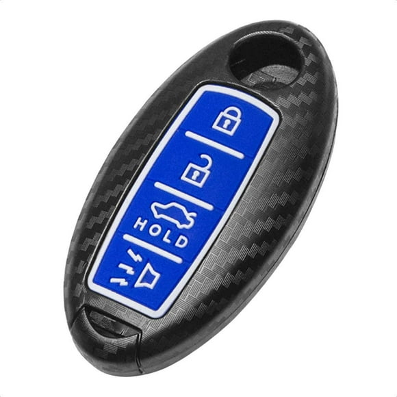 TANGSEN Smart Key Fob Case for INFINITI EX FX X G JX M Q QX SERIES for NISSAN ALTIMA COUPE ARMADA GT-R MAXIMA MURANO CROSS CABRIOLET PATHFINDER ROGUE SENTRA VERSA 4 Button Keyless Entry Remo