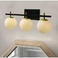 thumbnail image 6 of Aiwen Globe Novelty 3-Light Vanity Light Classic Wall Sconce Modern Light Fixture, 6 of 10