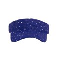 thumbnail image 2 of Glitter Sequin Visor - Royal, 2 of 4