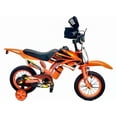 thumbnail image 3 of Bicicleta Infantil MotoCross Niño R-12 Ruedas Entrenamiento Naranja, 3 of 5