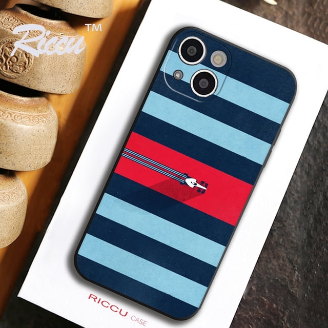 Martini Racing Horizontal Stripe Phone Case for Iphone 15 14 13 12 11 Pro Max X XR XS Mini 7 8 Plus Phone Full Coverage Covers