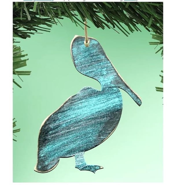 Designocracy 985432-08 Standing Pelican Art on Board Wall Decor