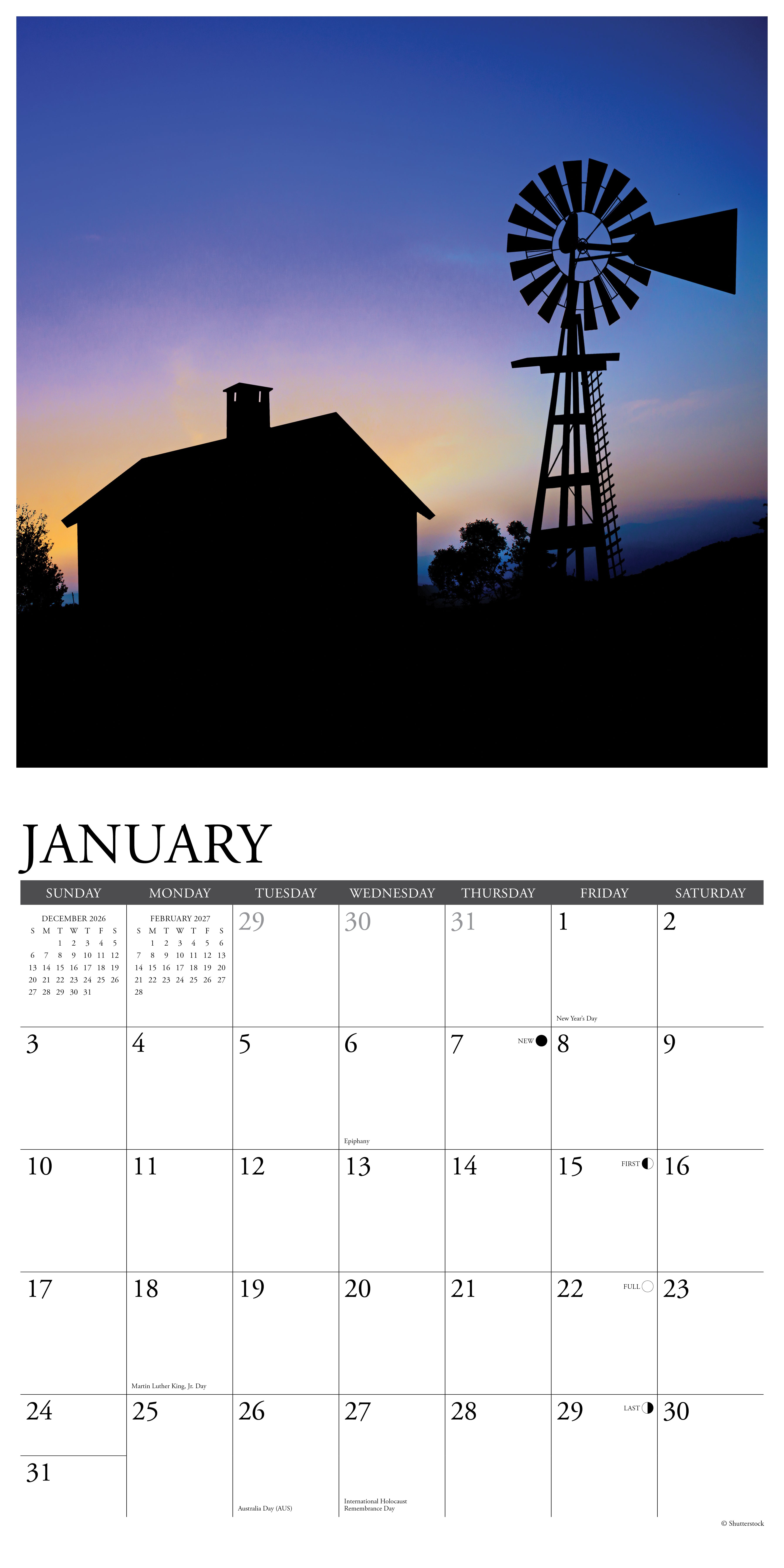 Willow Creek Press, RanchLife 2027 Wall Calendar