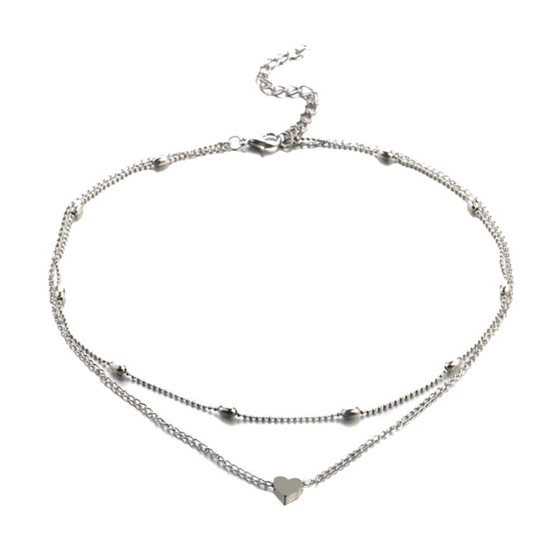 Bohemio collar de cuentas de múltiples capas de las señoras de la vendimia Retro Regalo Joyería Collares Colgantes