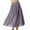 Purple, variant on Aueoeo Womens Flowy Pleated Skirts A Line Elastic High Waisted Midi Skirt Bohemian Vintage Long Skirt Black L