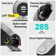 thumbnail image 6 of HOTO EdgeFlow Cordless Electric Scissors, Self-Sharpening Titanium Blade, Boost Mode & Tool-Free Swap, 6 of 13