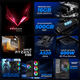 thumbnail image 3 of Computadora Escritorio Completa Xtreme PC Gaming AMD Radeon 780M Ryzen 7 8700G 16GB DDR5 SSD 500GB Monitor Curvo 27 100Hz WIFI Black juegos casuales, trabajo y estudio, 3 of 6