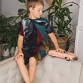 thumbnail image 4 of Balery Surrealist Goat Conjunto de Pijama Infantil de Manga Corta con Estampado – Ropa de Dormir de Algodón Suave-XX-Large, 4 of 4