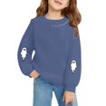 thumbnail image 5 of Mercatoo Season Girls Sweatshirt Print Long Sleeve Pullover Multiple Color Options for Casual Wear and 5t Girls Clothes Winter, 5 of 5