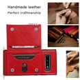 thumbnail image 3 of Dteck Crossbag Case For Samsung Galaxy S10e, Premium PU Leather Wallet Case Credit Card Holder Stand Cover, Red, 3 of 9