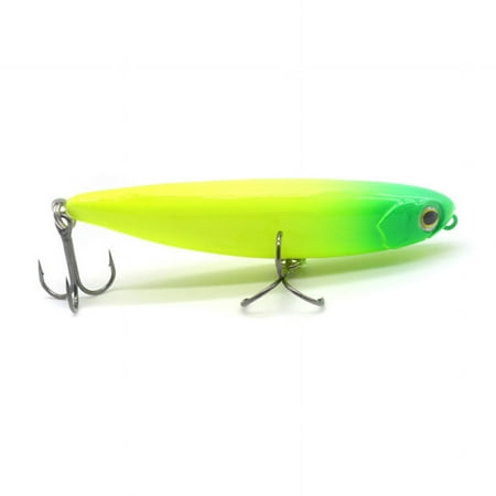 Topwater Pencil 6G/12G Surface Walker Fishing Lure Artificial Saltwater Bass Hard Bait Tackle Walk Z-Shaped Dog Stream River B 2 12g 85mm