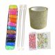 thumbnail image 1 of Kit de burbujas con cintas elásticas de doble cara y purpurina extraíble para regalo de niños y niñas. Estilo E, 1 of 7