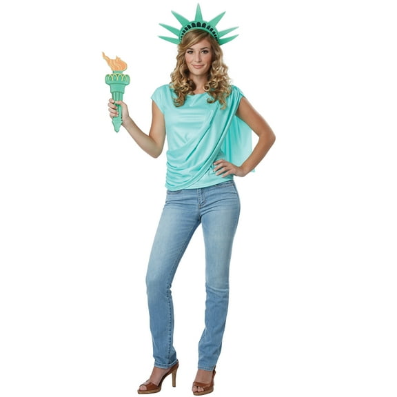 California Costumes Miss Liberty Adult Costume: X-Large Female