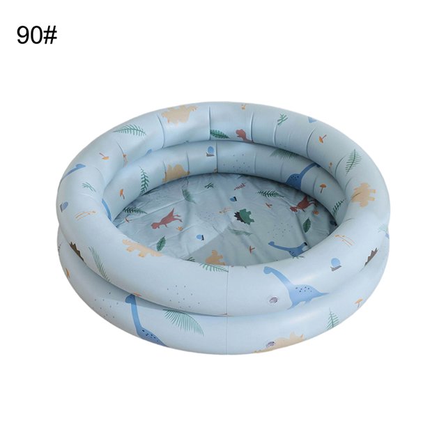 Piscina Piscina inflable Juguetes para bebés Piscina para niños al aire libre (Azul 90 cm de diámetro)
