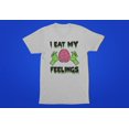 thumbnail image 5 of Halloween I Eat My Feelings Zombie Brain Mens T Shirt, 5 of 5