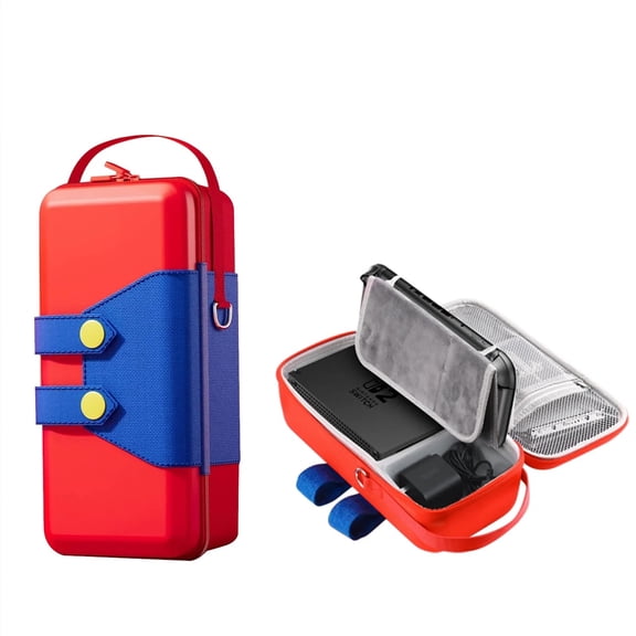 Hard Shell Carrying Case for Switch 2, Portable Storage Bag for Console and Switch 2 Accessories
