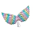 thumbnail image 4 of Alas de mariposa brillantes para mujeres, niñas y niños, ángel, disfraz de hada elfo Luz colorida, 4 of 6