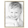 thumbnail image 2 of ArtToFrames 30" x 41" Silver with Black Lip Picture Frame, 30x41 inch Multi Wood Poster Frame (WOM-5193),  Pack, 2 of 7