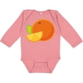 thumbnail image 3 of Inktastic Orange Fruit Boys or Girls Long Sleeve Baby Bodysuit, 3 of 5