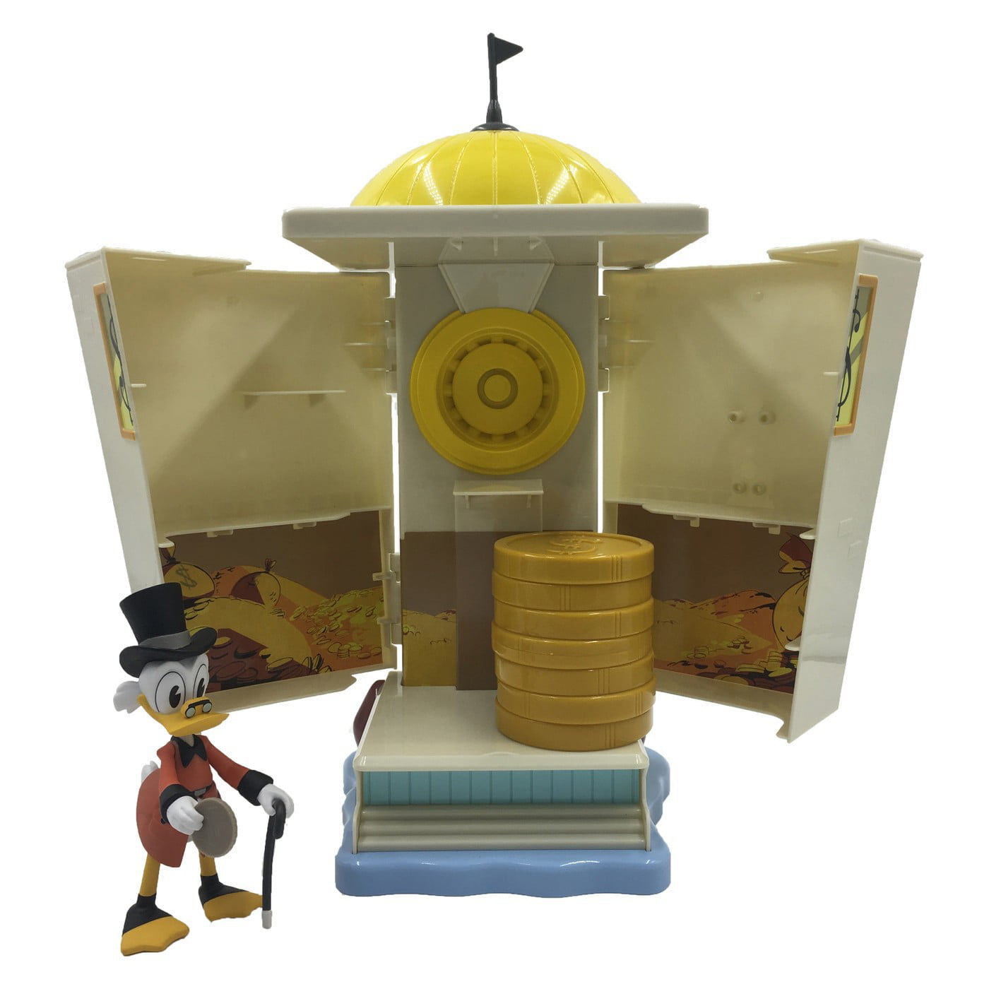 Details about   Disney Duck Tales Display Storage Vault Playset Uncle Scrooge McDuck Money Bin 