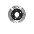 thumbnail image 1 of Rear Drill&Slot Brake Rotors Ceramic Pad Fit 10-13 Lexus IS250 Solid Style Rotor, 1 of 2