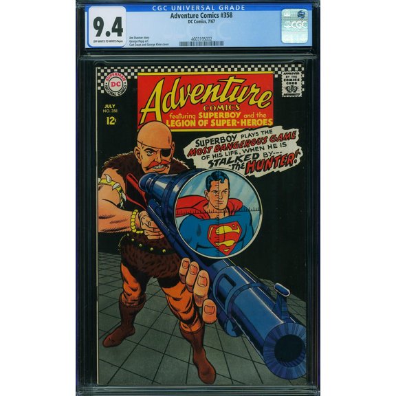 Adventure Comics #358 - CGC 9.4 Comic Book