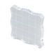 thumbnail image 1 of Sellos transparentes, 7,5x7,5 cm, lado arqueado, alta seguridad, transparente, fácil limpieza, reutilizable, bloque acrílico duradero, 1 of 5