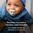 thumbnail image 2 of Tommee Tippee Ultra-light StayPut Pacifier, One-Piece Silicone Design, 18-36m, 2 Pack, 2 of 8