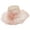 Pink, variant on Pink Baseball Caps Women's Church Derby Fascinator Cap Tea Party Wedding Hat