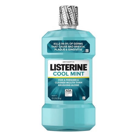 Listerine Cool Mint Antiseptic Mouthwash  Mint