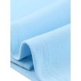 thumbnail image 5 of DARING DIVA Crew Neck Short Sleeve Trendy Ruched Dress XL Sky Blue, 5 of 5
