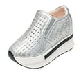 thumbnail image 2 of Roncen Women's Fashion Casual Sandals - Versatile Hollow-out Wedge Heel Summer Fall Comfort Stretch Thick Sole​​ Sandals with Eye-catching Design, 2 of 9