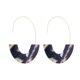 thumbnail image 1 of 1 par de aretes en forma de U con estampado de leopardo geométrico universal colgantes para la oreja suministros elegantes para fiestas para Ropa, zapatos y accesorios Miscelánea Morado oscuro Sonducket AP010170-09, 1 of 6