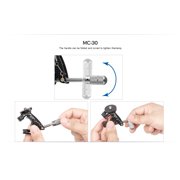 Leofoto MC-30 / MC-30 +MBH-19+PC-90 II Multipurpose Clamp/Kit for Phones