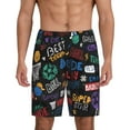 thumbnail image 3 of Lsque Basketball Mens Sleep Pajama Shorts,Short Pajama Pants, Cotton Ultra-Soft Knit-XX-Large, 3 of 9