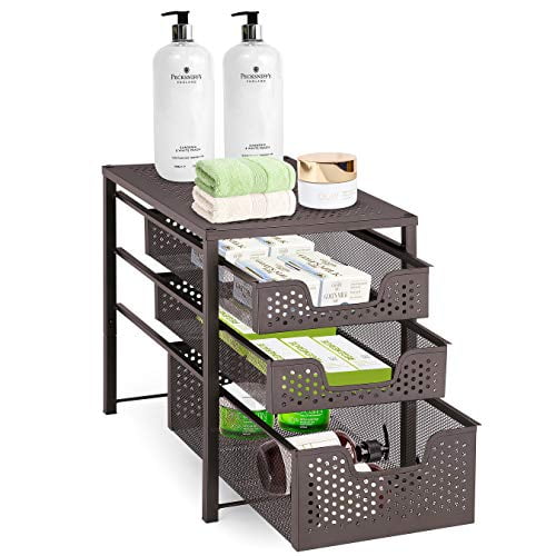 Simple Trending 3Tier Under Sink Organizer with Sliding