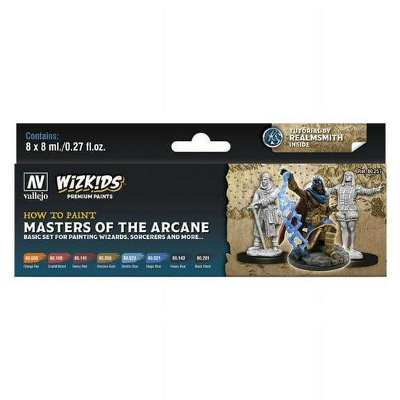 Vallejo - WizKids Premium Paints: Masters of the Arcane